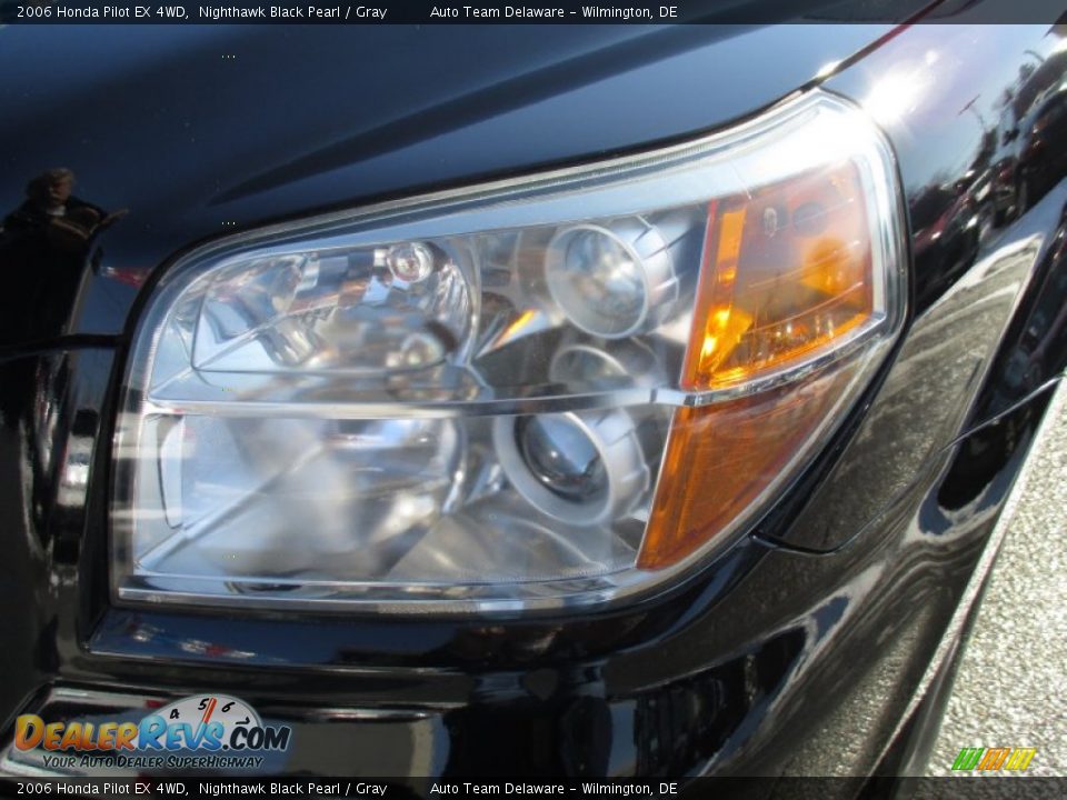2006 Honda Pilot EX 4WD Nighthawk Black Pearl / Gray Photo #30