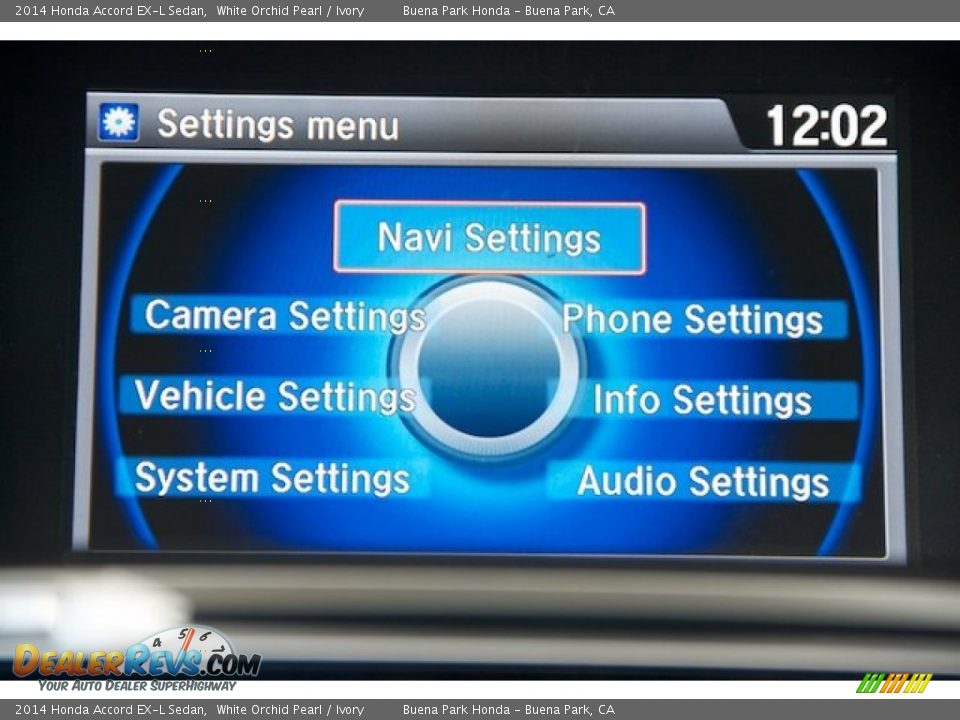 2014 Honda Accord EX-L Sedan White Orchid Pearl / Ivory Photo #17