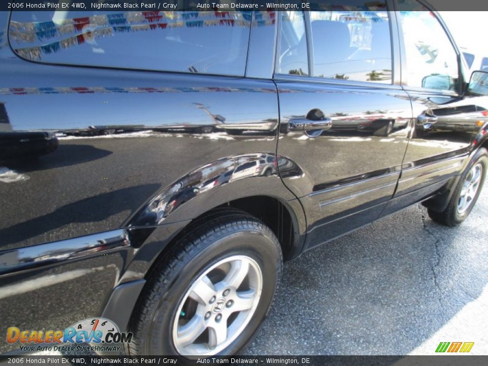 2006 Honda Pilot EX 4WD Nighthawk Black Pearl / Gray Photo #34