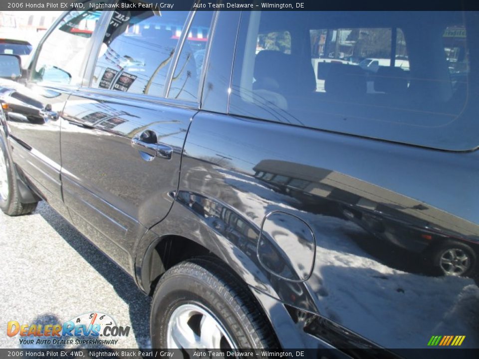 2006 Honda Pilot EX 4WD Nighthawk Black Pearl / Gray Photo #35