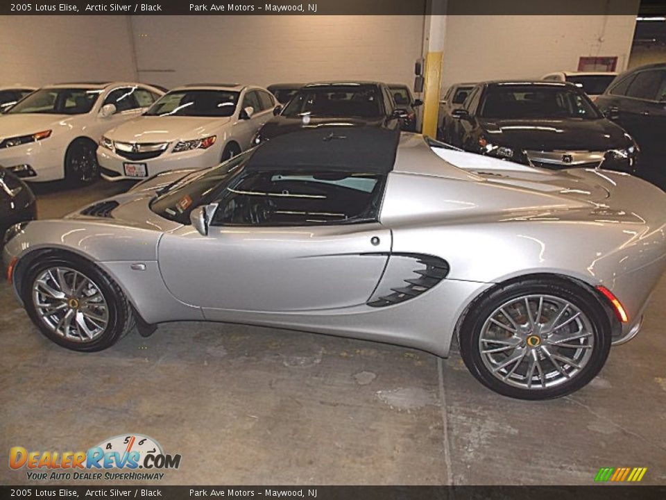 2005 Lotus Elise Arctic Silver / Black Photo #2