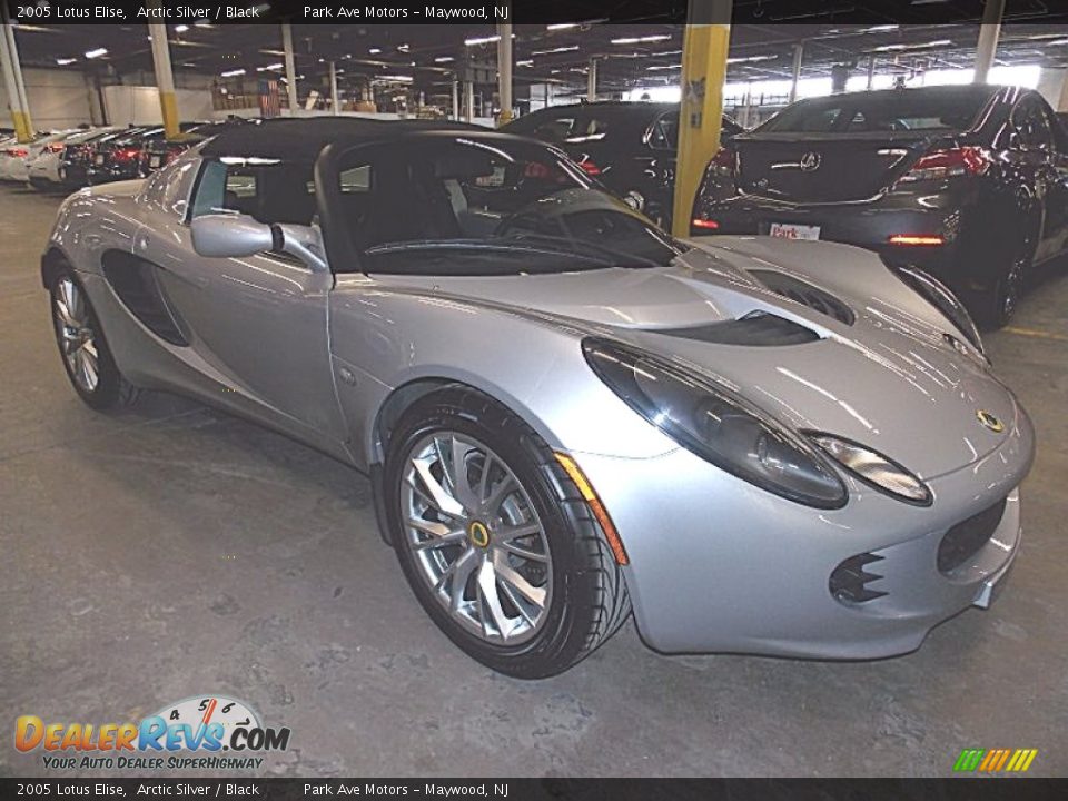 2005 Lotus Elise Arctic Silver / Black Photo #7
