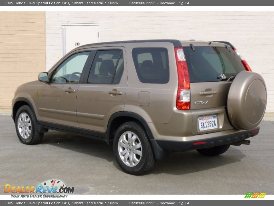 2005 Honda CR-V Special Edition 4WD Sahara Sand Metallic / Ivory Photo #7