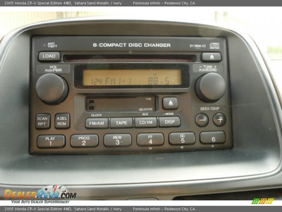 2005 Honda CR-V Special Edition 4WD Sahara Sand Metallic / Ivory Photo #14