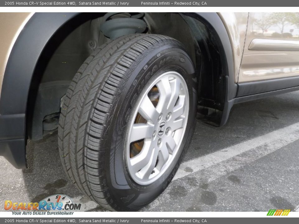 2005 Honda CR-V Special Edition 4WD Sahara Sand Metallic / Ivory Photo #21