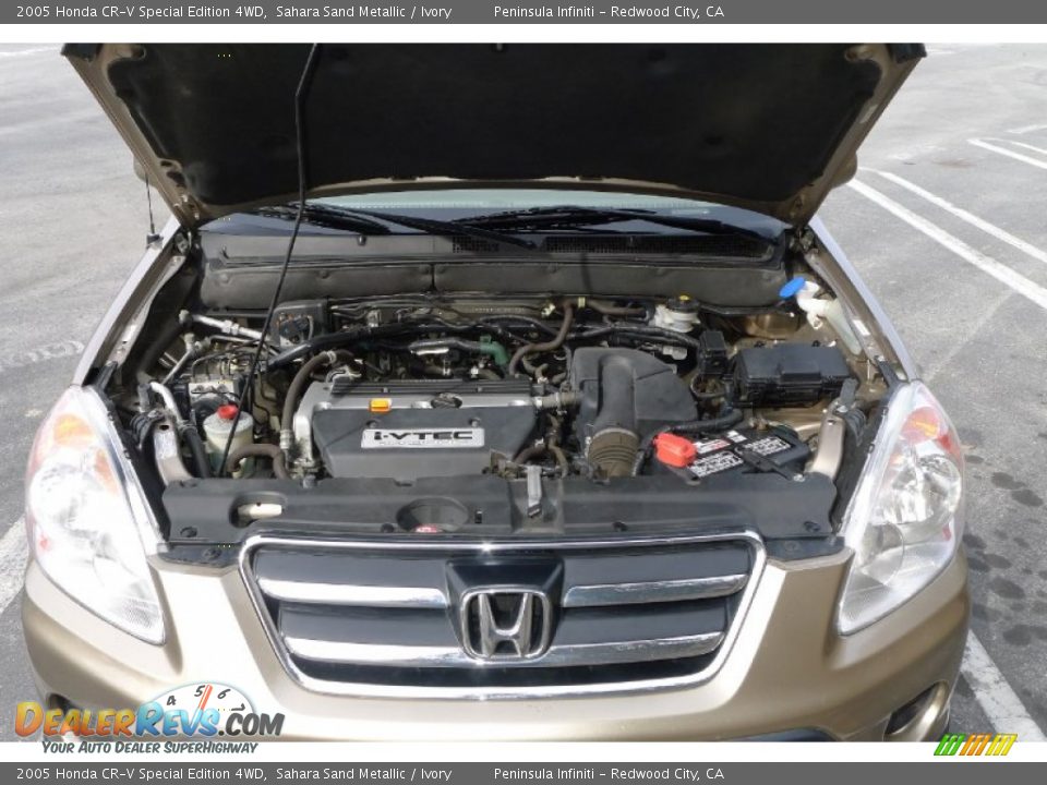 2005 Honda CR-V Special Edition 4WD Sahara Sand Metallic / Ivory Photo #22