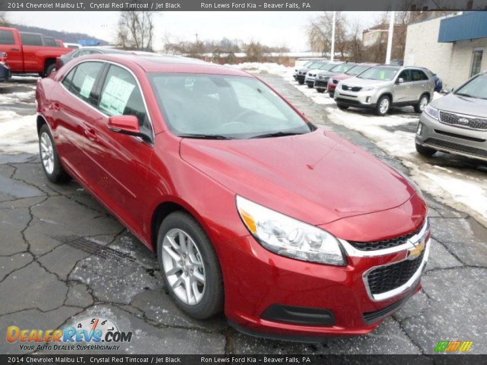 2014 Chevrolet Malibu LT Crystal Red Tintcoat / Jet Black Photo #2
