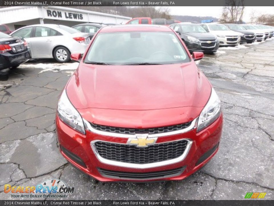 2014 Chevrolet Malibu LT Crystal Red Tintcoat / Jet Black Photo #3