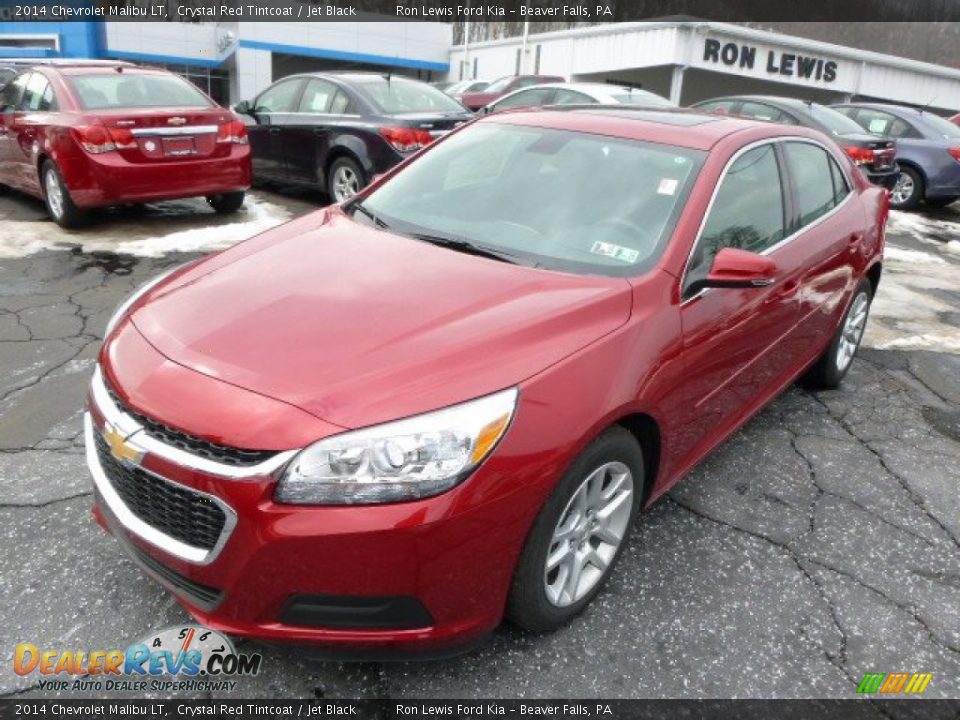 2014 Chevrolet Malibu LT Crystal Red Tintcoat / Jet Black Photo #4
