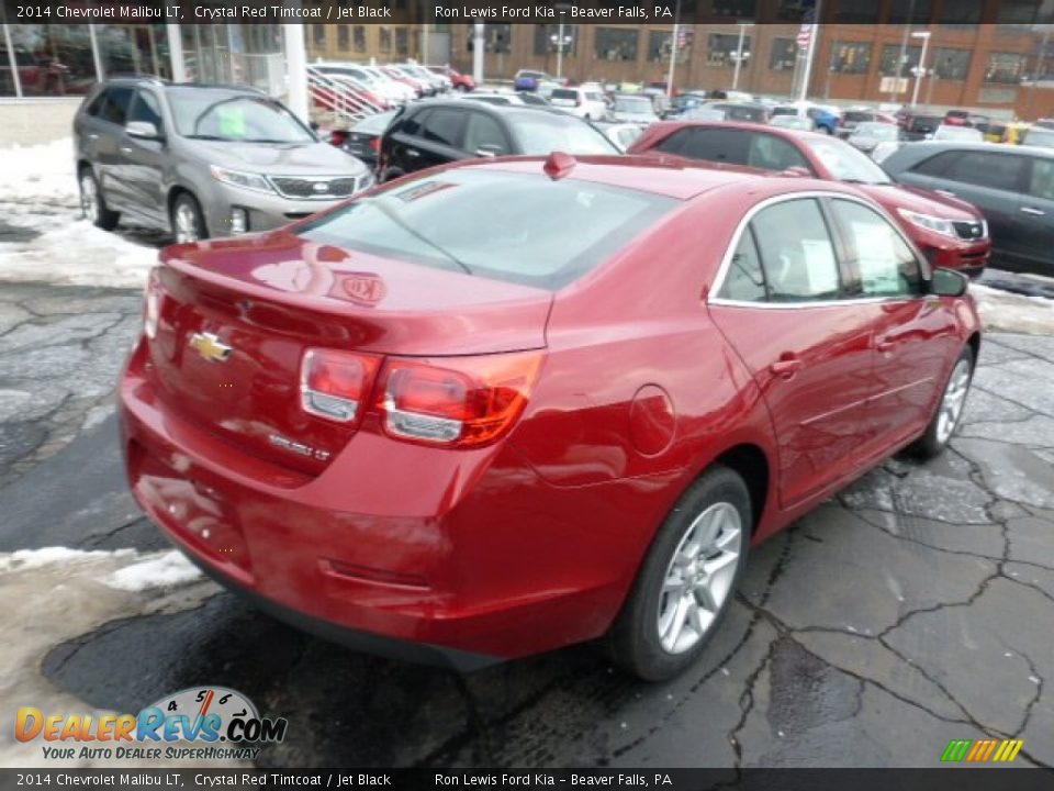 2014 Chevrolet Malibu LT Crystal Red Tintcoat / Jet Black Photo #8
