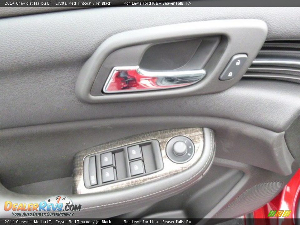 2014 Chevrolet Malibu LT Crystal Red Tintcoat / Jet Black Photo #13