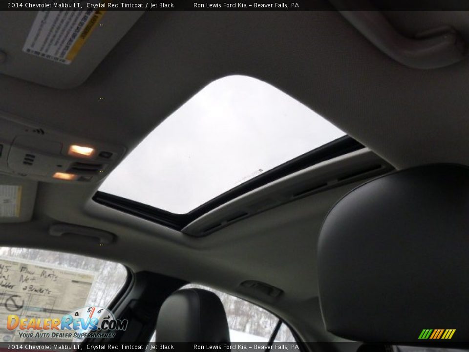 2014 Chevrolet Malibu LT Crystal Red Tintcoat / Jet Black Photo #15