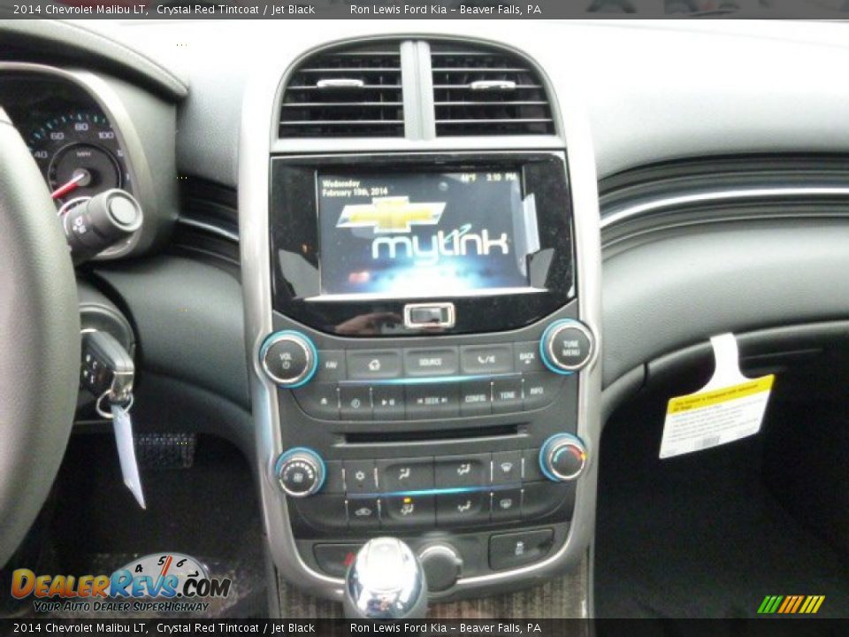 2014 Chevrolet Malibu LT Crystal Red Tintcoat / Jet Black Photo #16