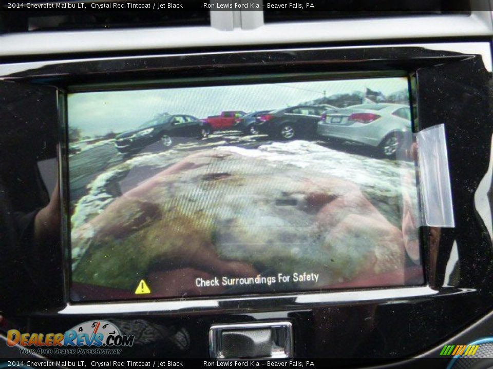 2014 Chevrolet Malibu LT Crystal Red Tintcoat / Jet Black Photo #17