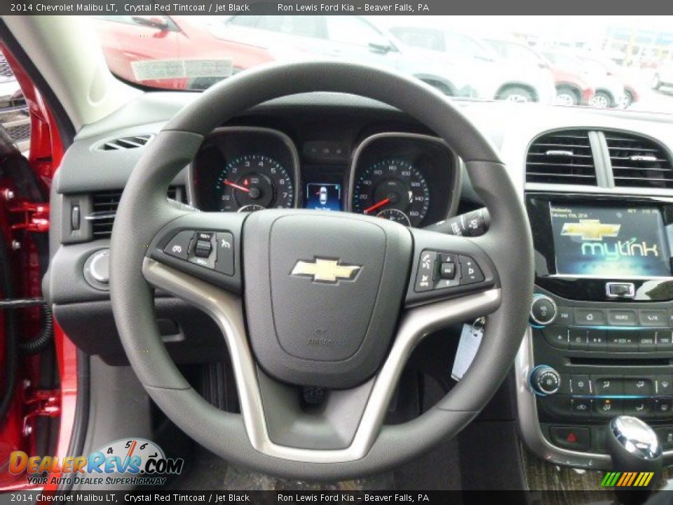 2014 Chevrolet Malibu LT Crystal Red Tintcoat / Jet Black Photo #19