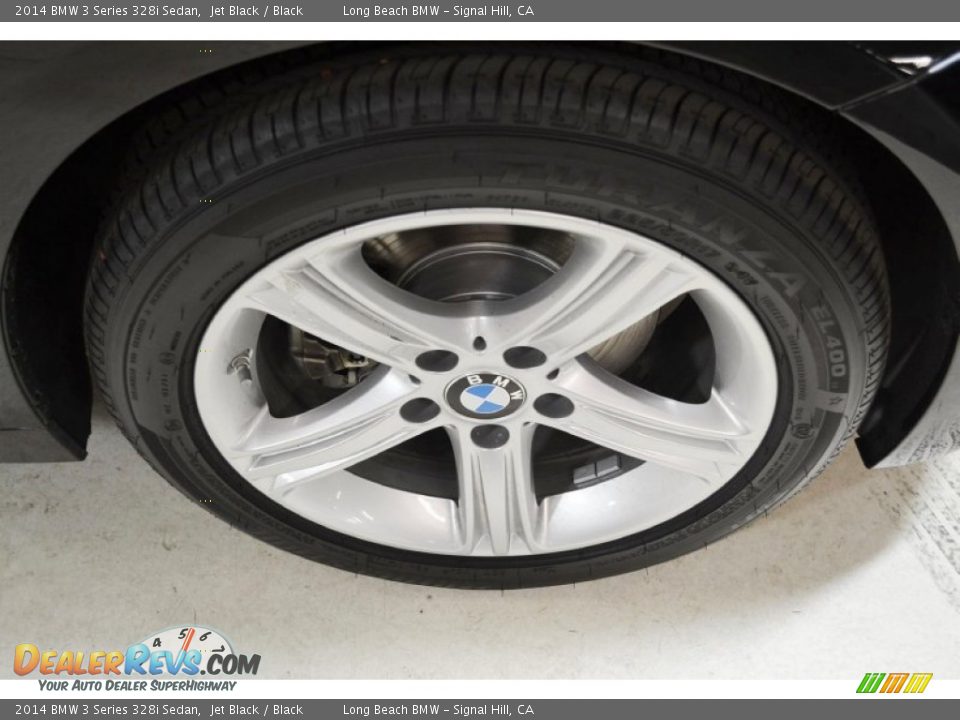 2014 BMW 3 Series 328i Sedan Jet Black / Black Photo #3