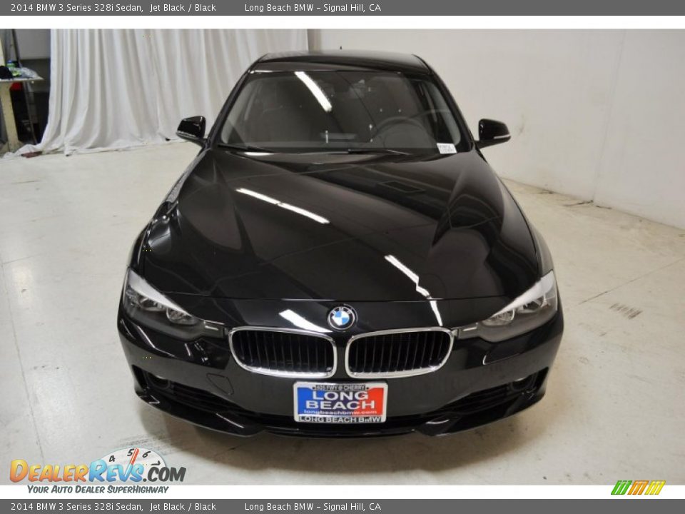 2014 BMW 3 Series 328i Sedan Jet Black / Black Photo #4