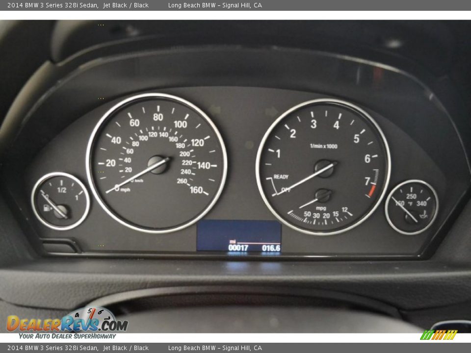 2014 BMW 3 Series 328i Sedan Jet Black / Black Photo #9