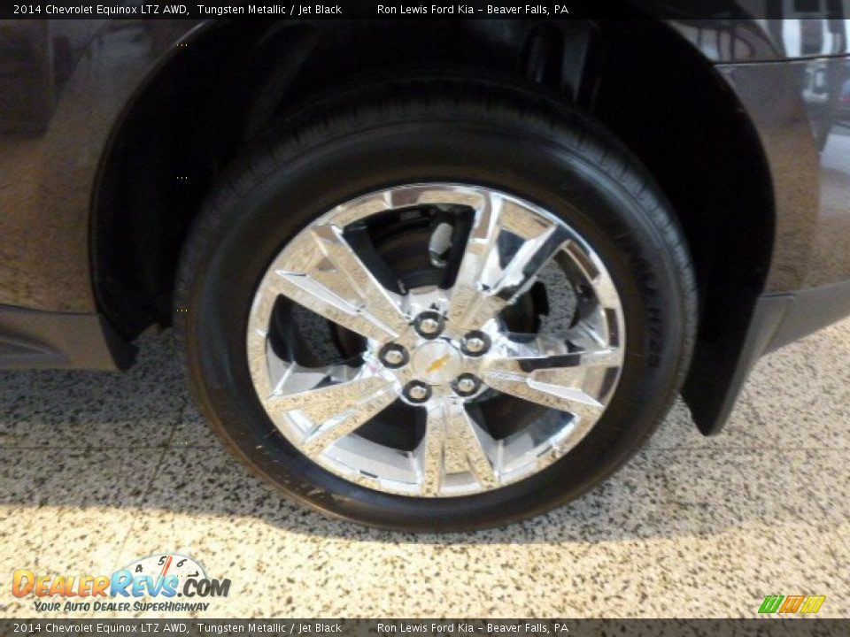 2014 Chevrolet Equinox LTZ AWD Tungsten Metallic / Jet Black Photo #8