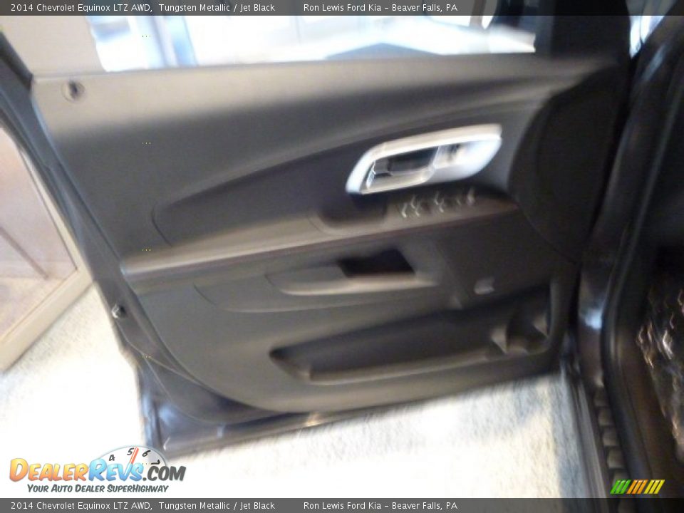 2014 Chevrolet Equinox LTZ AWD Tungsten Metallic / Jet Black Photo #10
