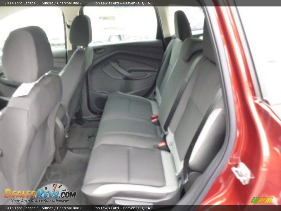 2014 Ford Escape S Sunset / Charcoal Black Photo #12