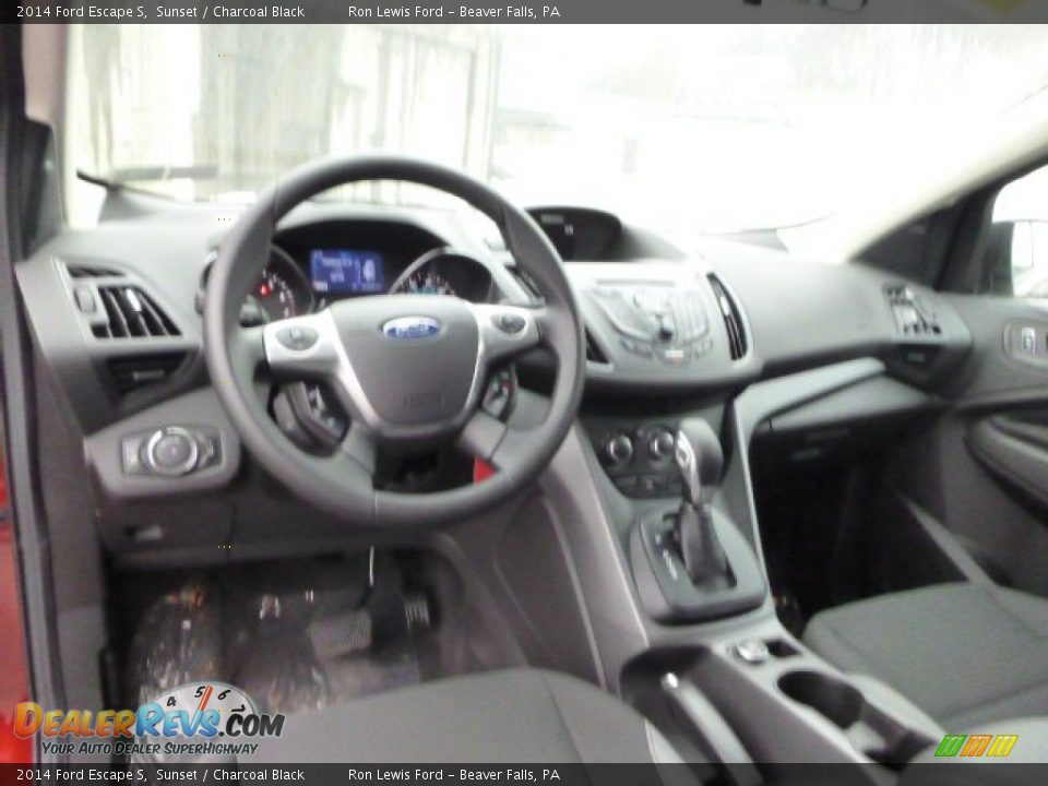 2014 Ford Escape S Sunset / Charcoal Black Photo #14