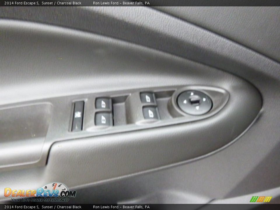2014 Ford Escape S Sunset / Charcoal Black Photo #18