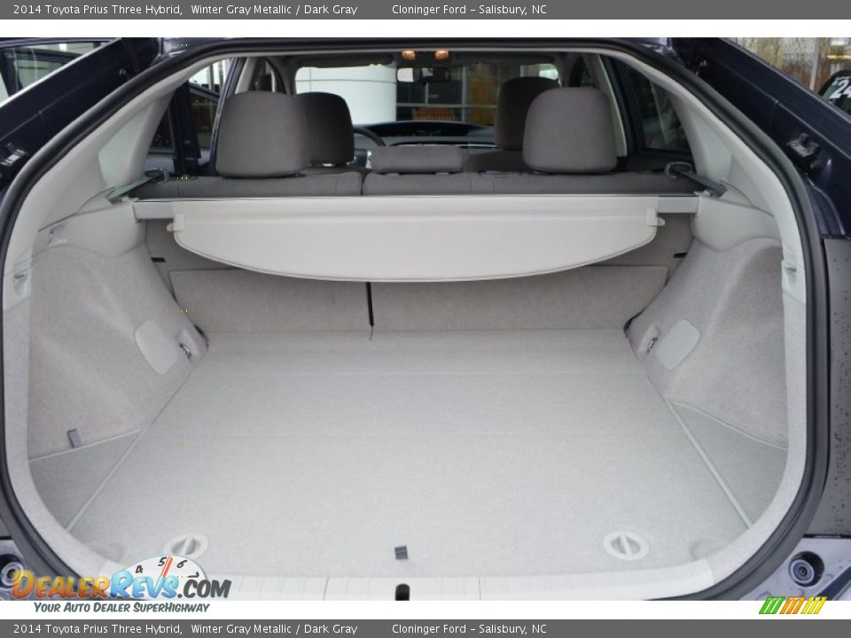 2014 Toyota Prius Three Hybrid Winter Gray Metallic / Dark Gray Photo #9
