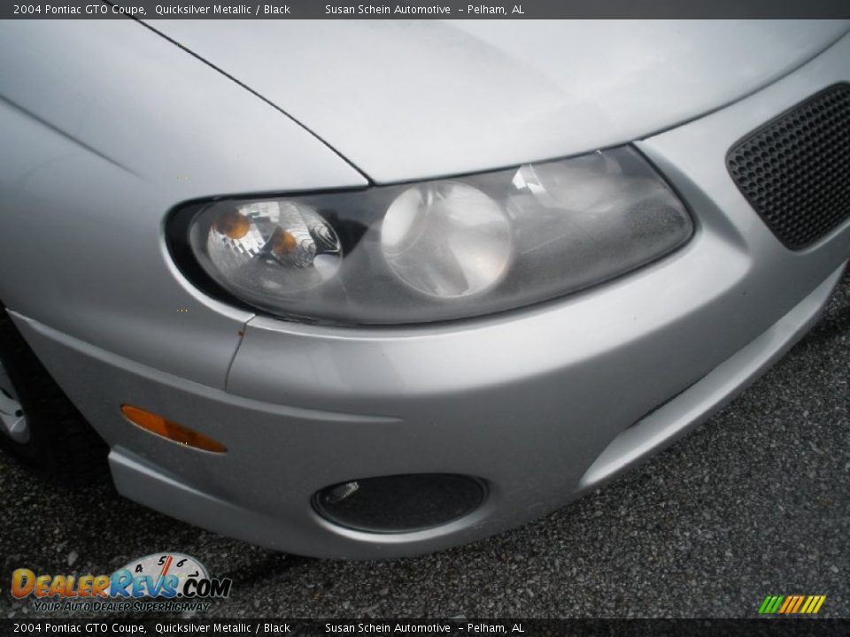2004 Pontiac GTO Coupe Quicksilver Metallic / Black Photo #11