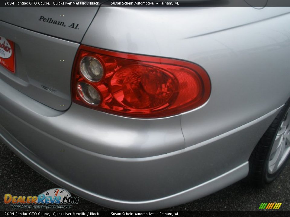 2004 Pontiac GTO Coupe Quicksilver Metallic / Black Photo #15