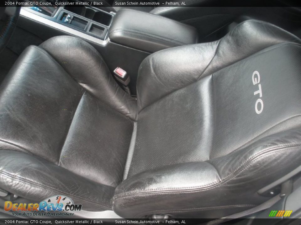 2004 Pontiac GTO Coupe Quicksilver Metallic / Black Photo #21