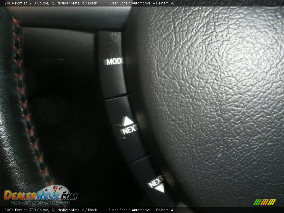 2004 Pontiac GTO Coupe Quicksilver Metallic / Black Photo #25
