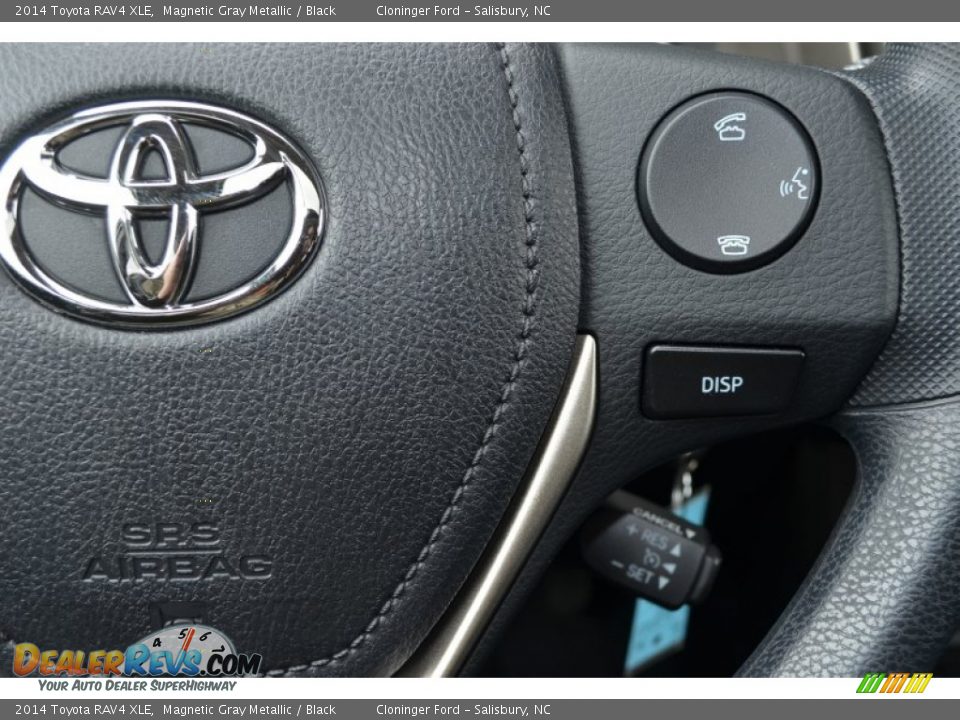 2014 Toyota RAV4 XLE Magnetic Gray Metallic / Black Photo #20