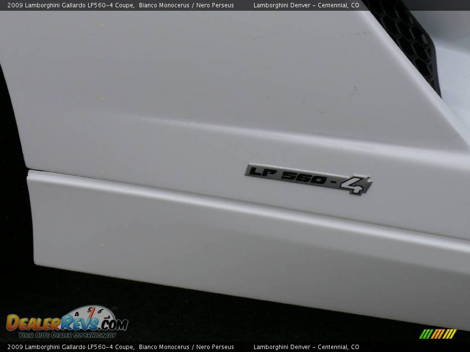 2009 Lamborghini Gallardo LP560-4 Coupe Bianco Monocerus / Nero Perseus Photo #32
