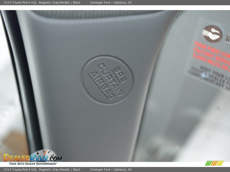 2014 Toyota RAV4 XLE Magnetic Gray Metallic / Black Photo #23