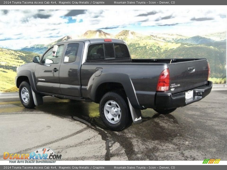 Magnetic Gray Metallic 2014 Toyota Tacoma Access Cab 4x4 Photo #3