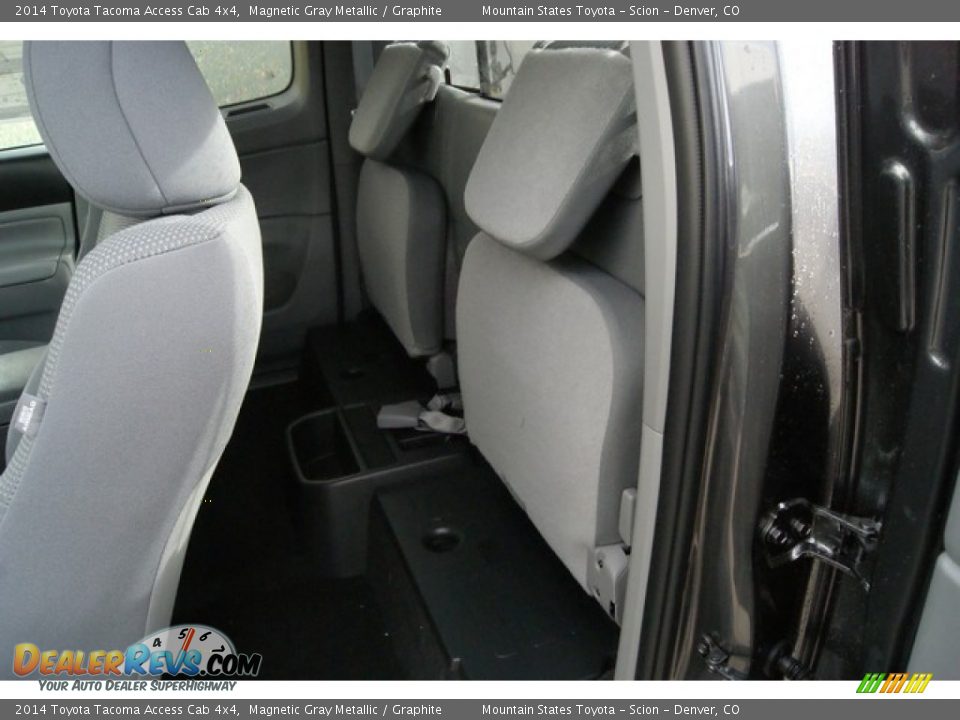2014 Toyota Tacoma Access Cab 4x4 Magnetic Gray Metallic / Graphite Photo #7