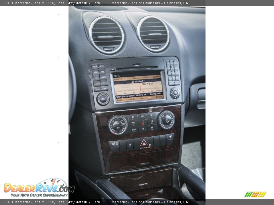2011 Mercedes-Benz ML 350 Steel Grey Metallic / Black Photo #5