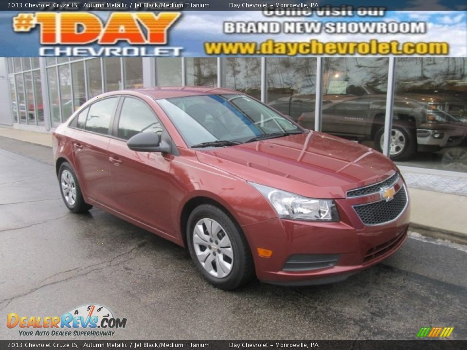 2013 Chevrolet Cruze LS Autumn Metallic / Jet Black/Medium Titanium Photo #1