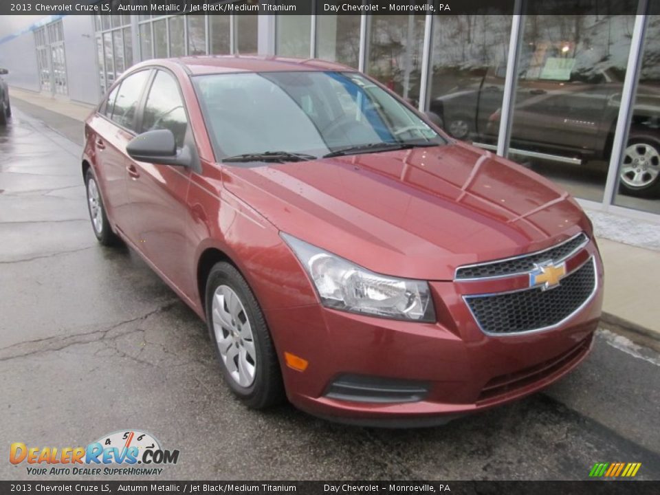 2013 Chevrolet Cruze LS Autumn Metallic / Jet Black/Medium Titanium Photo #9