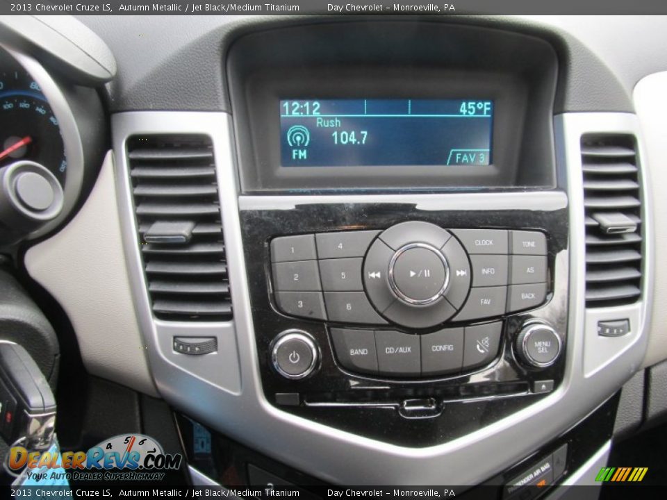 2013 Chevrolet Cruze LS Autumn Metallic / Jet Black/Medium Titanium Photo #16