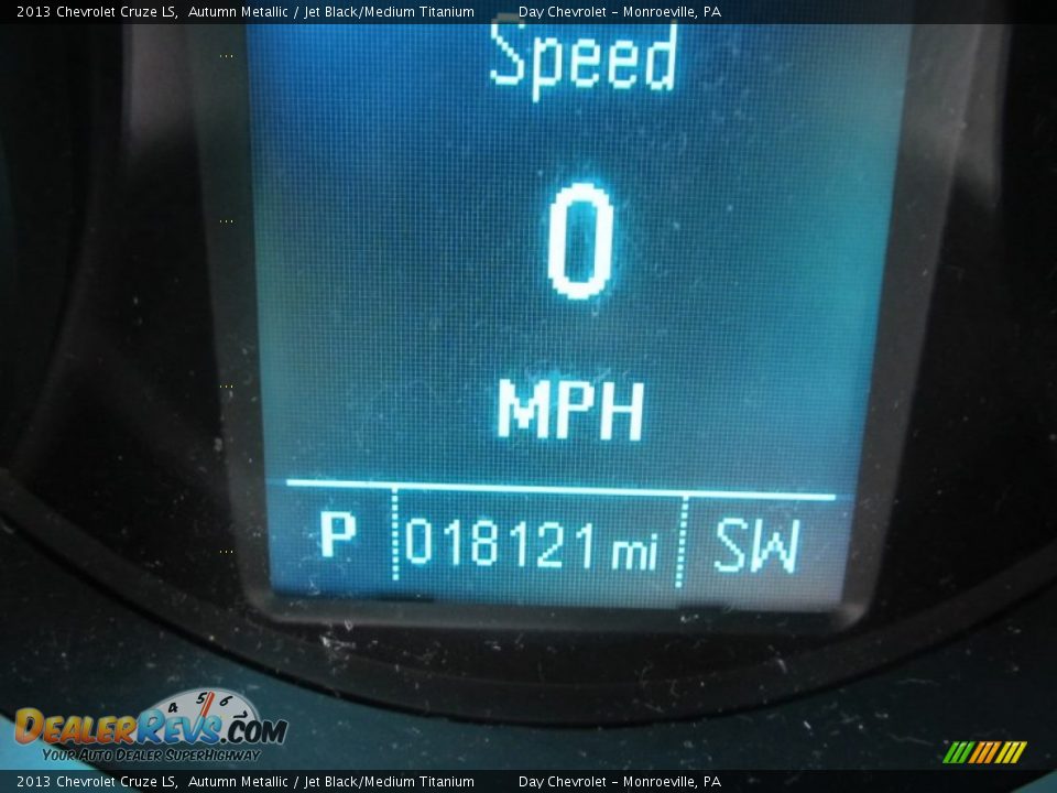 2013 Chevrolet Cruze LS Autumn Metallic / Jet Black/Medium Titanium Photo #20