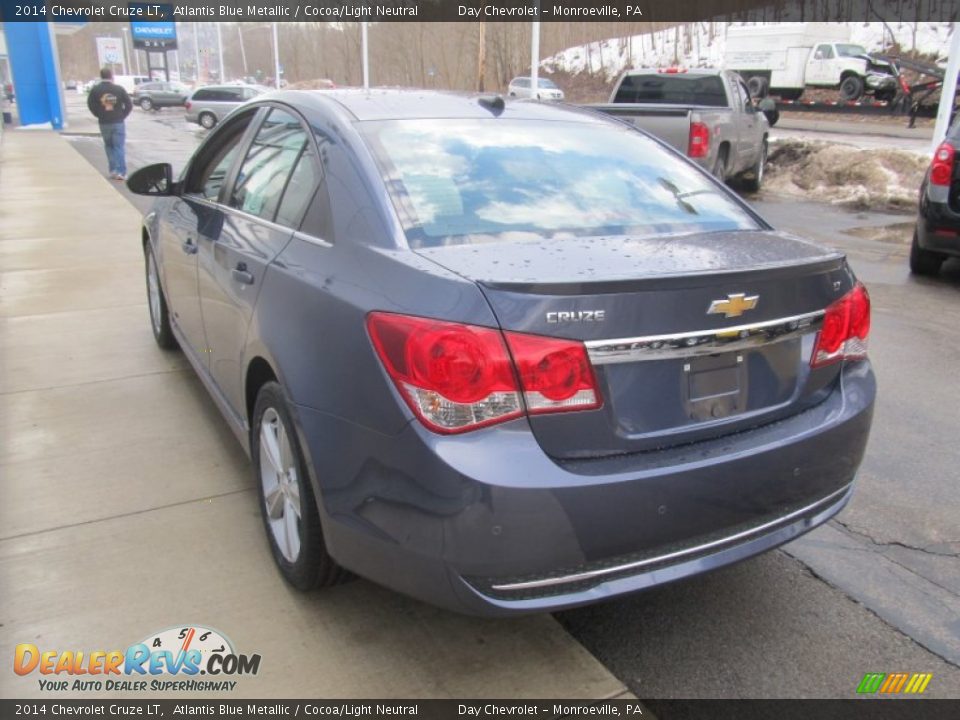 2014 Chevrolet Cruze LT Atlantis Blue Metallic / Cocoa/Light Neutral Photo #6