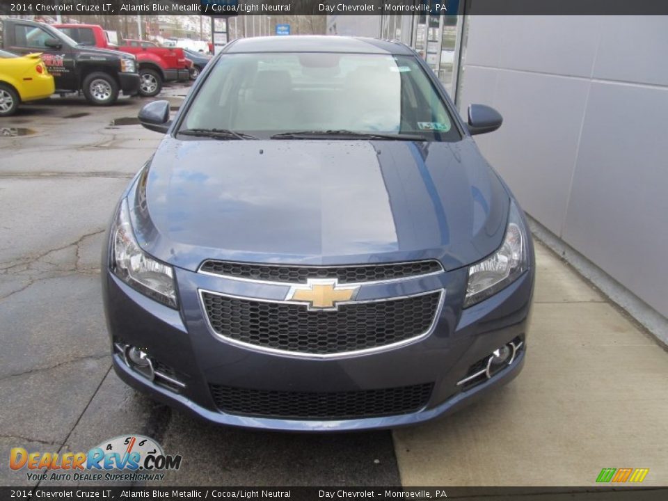 2014 Chevrolet Cruze LT Atlantis Blue Metallic / Cocoa/Light Neutral Photo #8