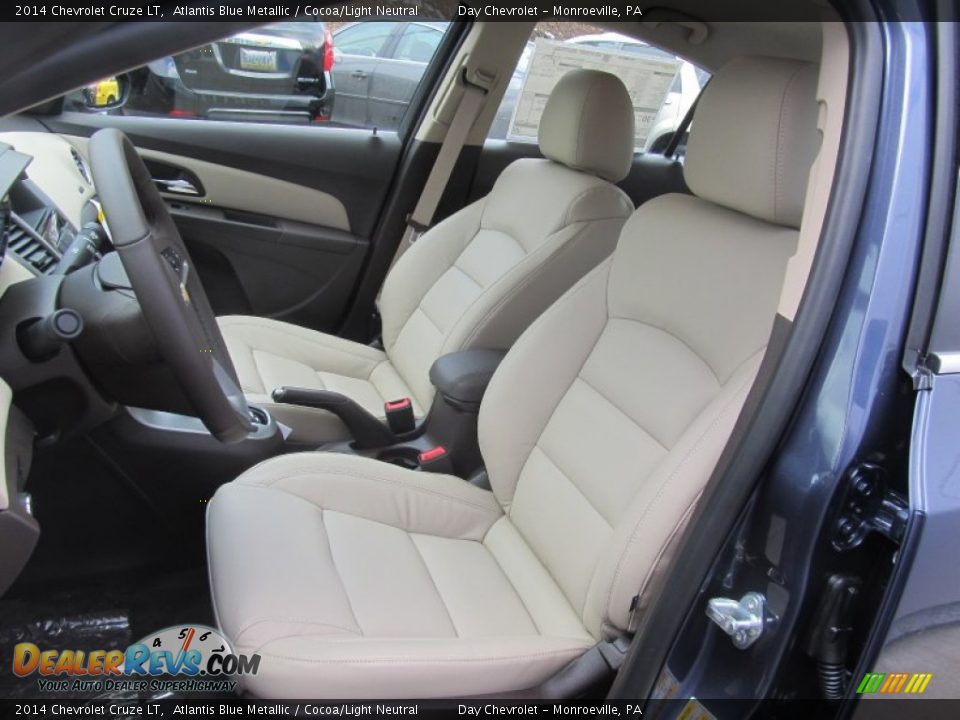 2014 Chevrolet Cruze LT Atlantis Blue Metallic / Cocoa/Light Neutral Photo #11