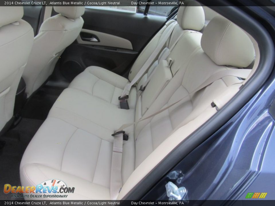 2014 Chevrolet Cruze LT Atlantis Blue Metallic / Cocoa/Light Neutral Photo #12