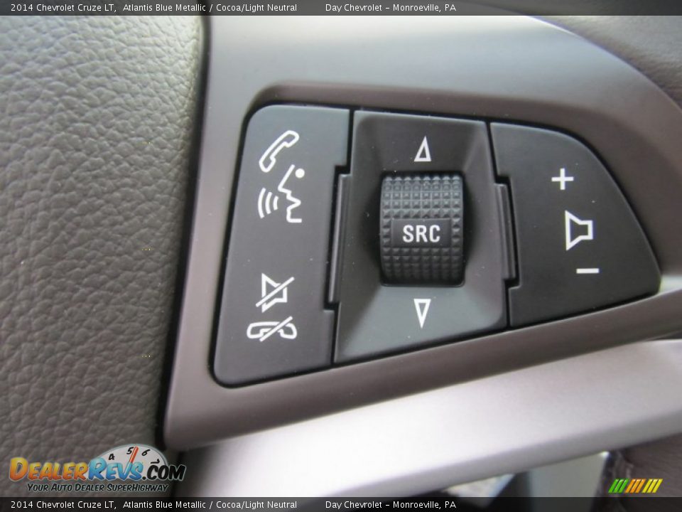 2014 Chevrolet Cruze LT Atlantis Blue Metallic / Cocoa/Light Neutral Photo #18