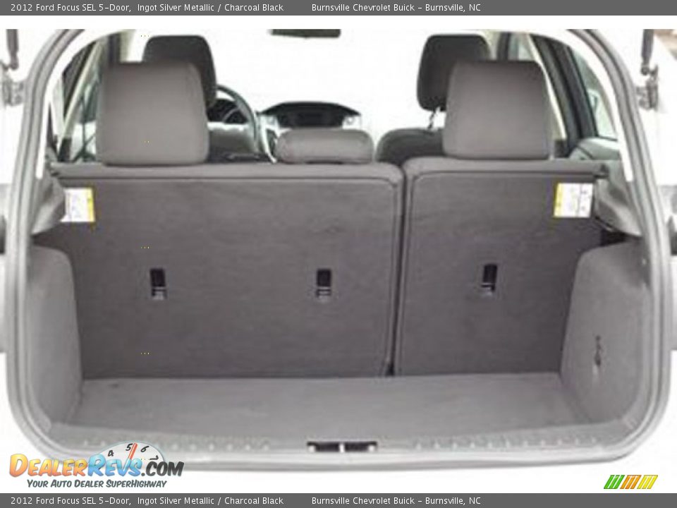 2012 Ford Focus SEL 5-Door Ingot Silver Metallic / Charcoal Black Photo #4