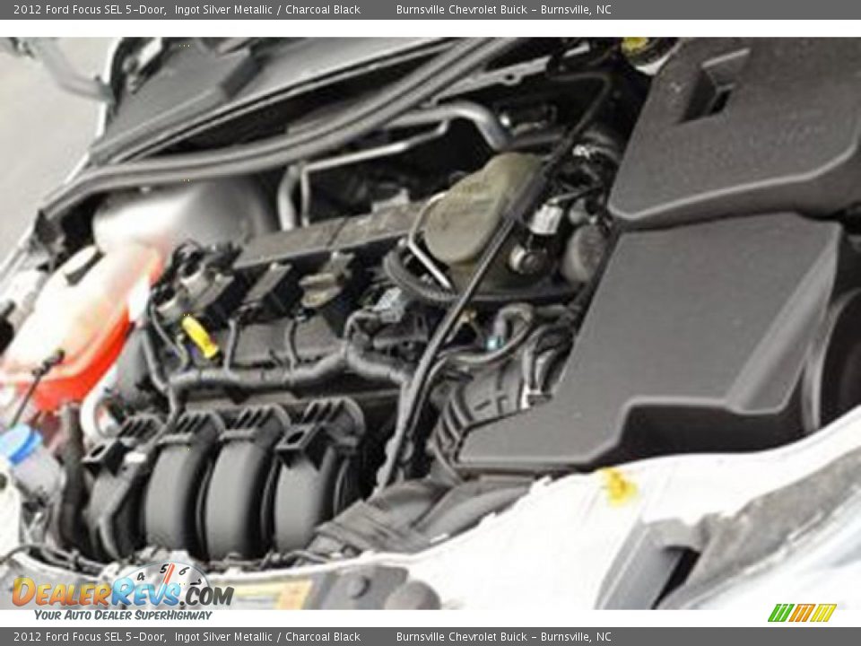 2012 Ford Focus SEL 5-Door Ingot Silver Metallic / Charcoal Black Photo #9