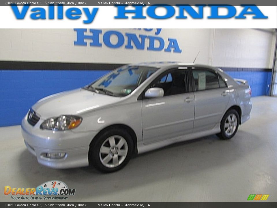 2005 Toyota Corolla S Silver Streak Mica / Black Photo #1